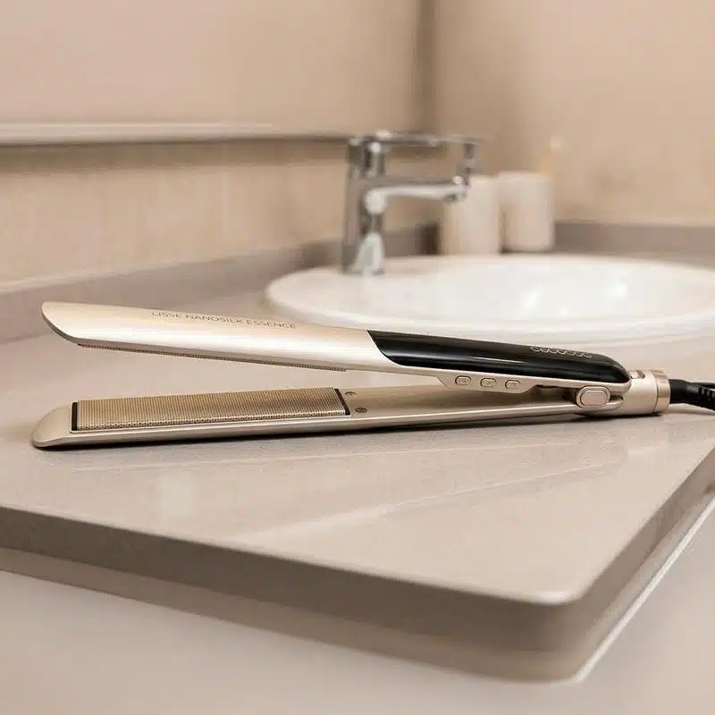 Plancha de pelo Cecotec Lisse NanoSilk Essence Champagne - Imagen 7