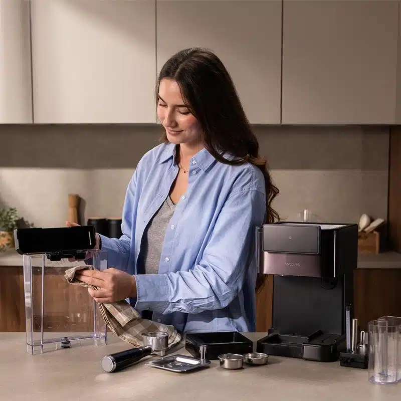 Cafetera semiautomática Cecotec Power Espresso ColdBrew Latte Dark - Imagen 7