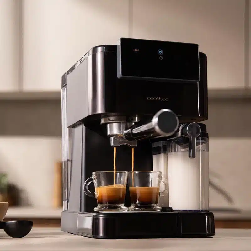 Cafetera semiautomática Cecotec Power Espresso ColdBrew Latte Dark - Imagen 9