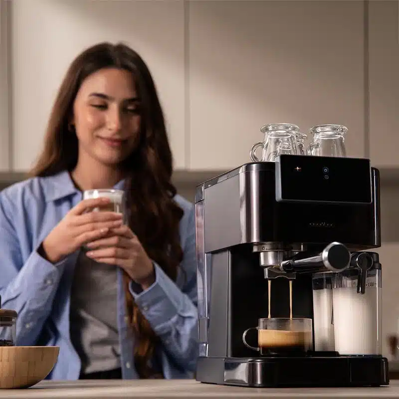 Cafetera semiautomática Cecotec Power Espresso ColdBrew Latte Dark - Imagen 6