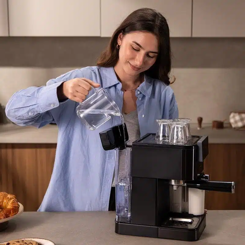 Cafetera semiautomática Cecotec Power Espresso ColdBrew Latte Dark - Imagen 11