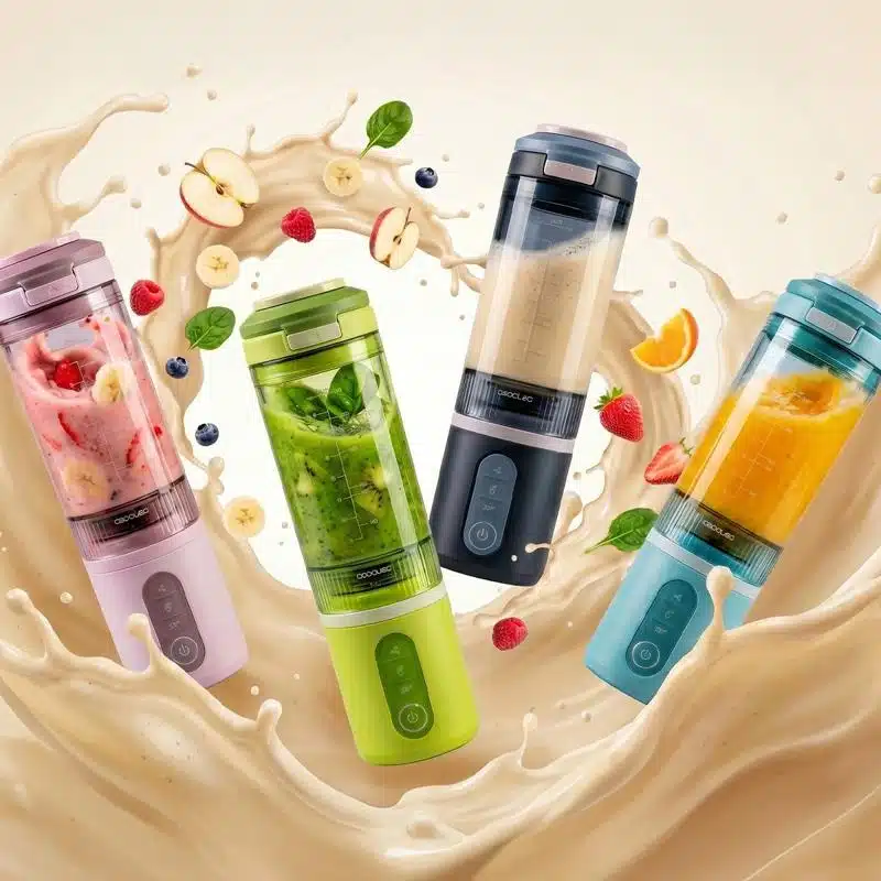 Batidora de vaso individual Cecotec Power Titanium Shake2Go Candy - Imagen 9