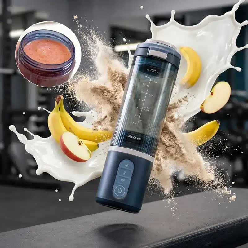 Batidora de vaso individual Cecotec Power Titanium Shake2Go Candy - Imagen 5