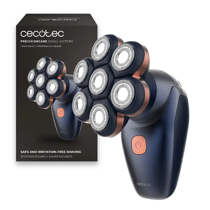 Afeitadora de cabeza Cecotec PrecisionCare Skull Victory