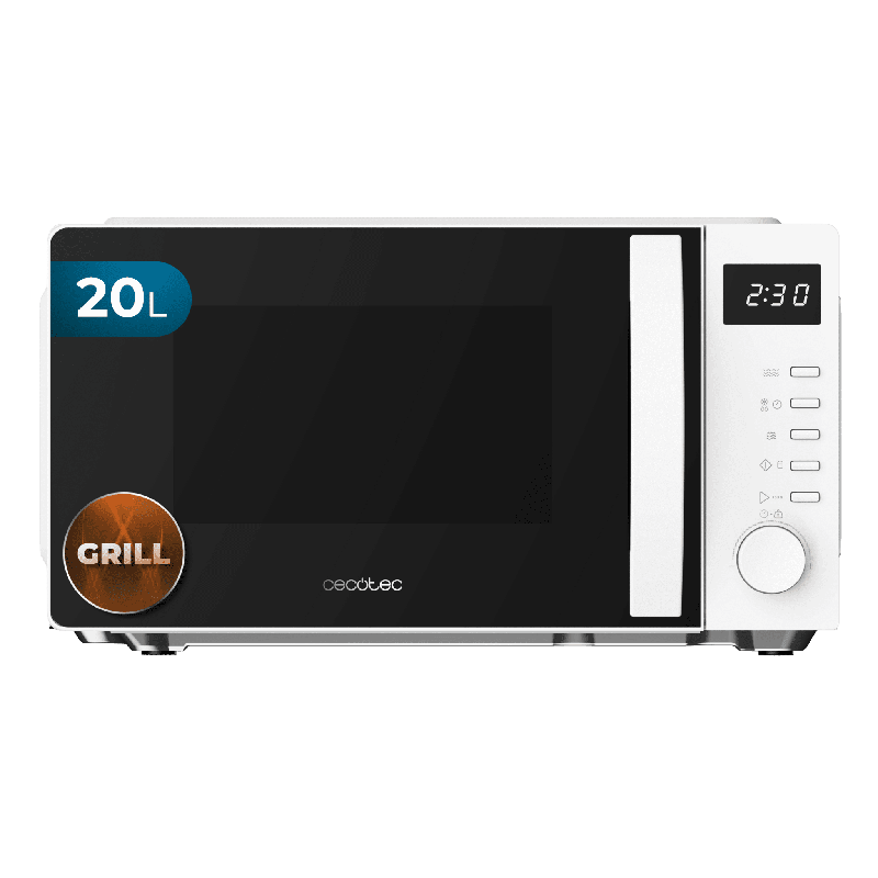 Microondas digital Cecotec Proclean 5105 White 20 L