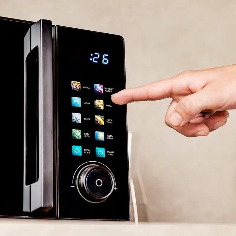 Microondas digital Cecotec Proclean 6030 Black with colorful screen 20L - Imagen 9