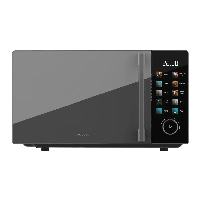 Microondas digital Cecotec Proclean 6030 Black with colorful screen 20L - Imagen 6