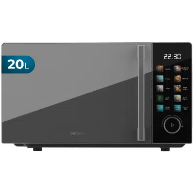 Microondas digital Cecotec Proclean 6030 Black with colorful screen 20L