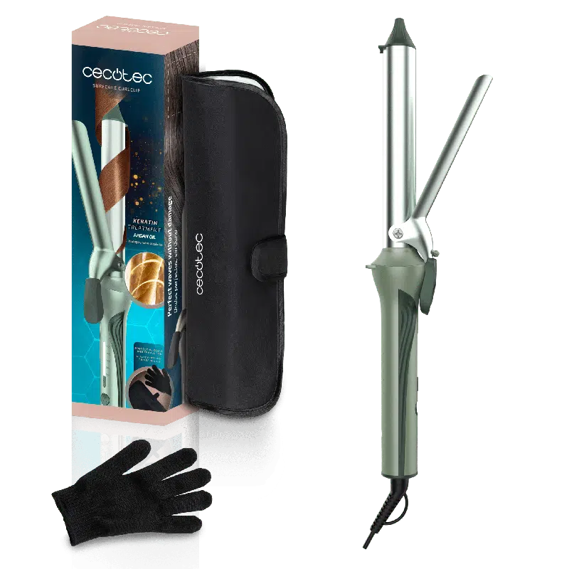 Rizador de Pelo Cecotec SurfCare CurlClip Olive